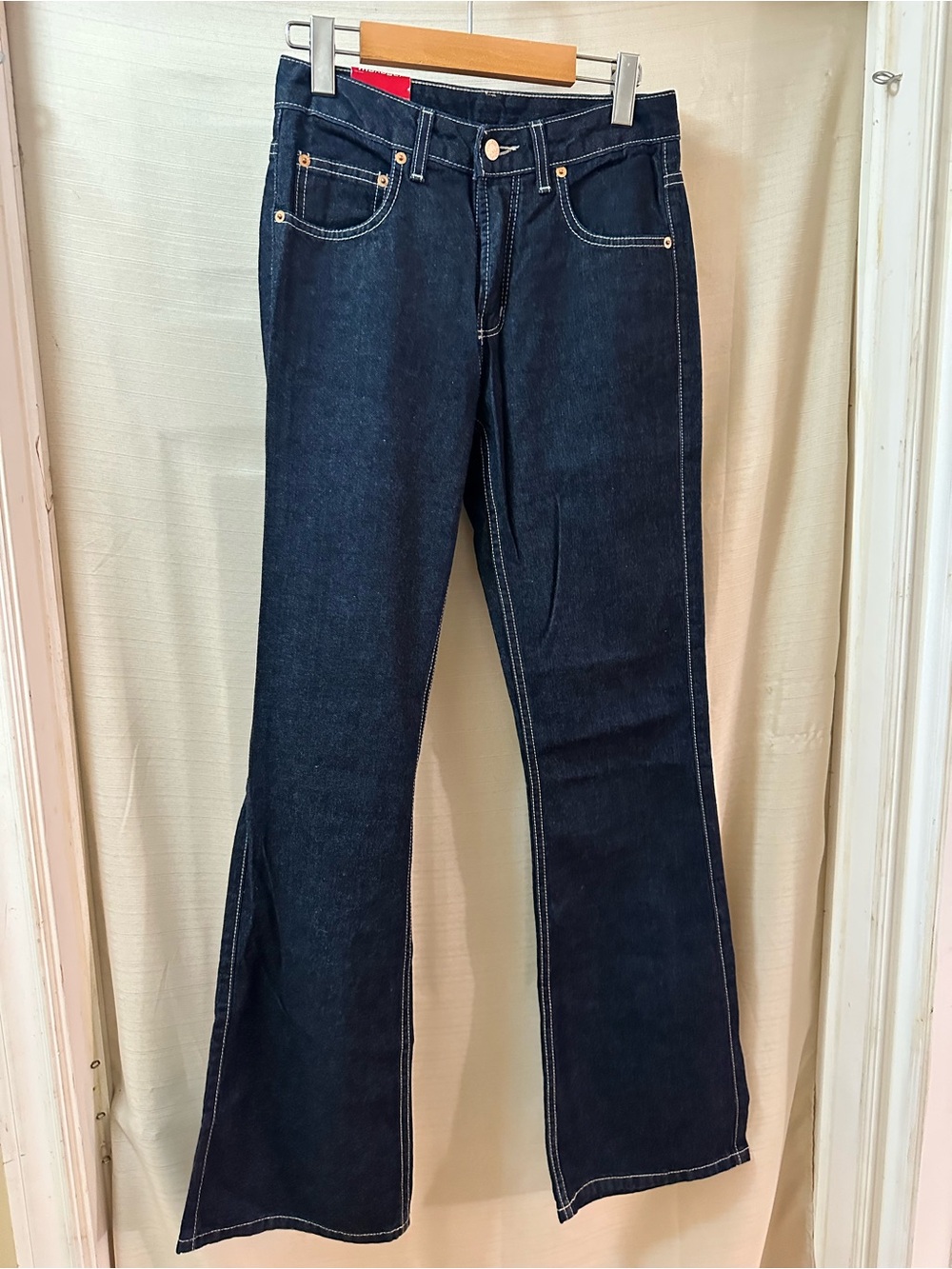 Vintage Manager Bell Bottom Jeans Dark Wash Made in Canada NWT Women’s W25 L32